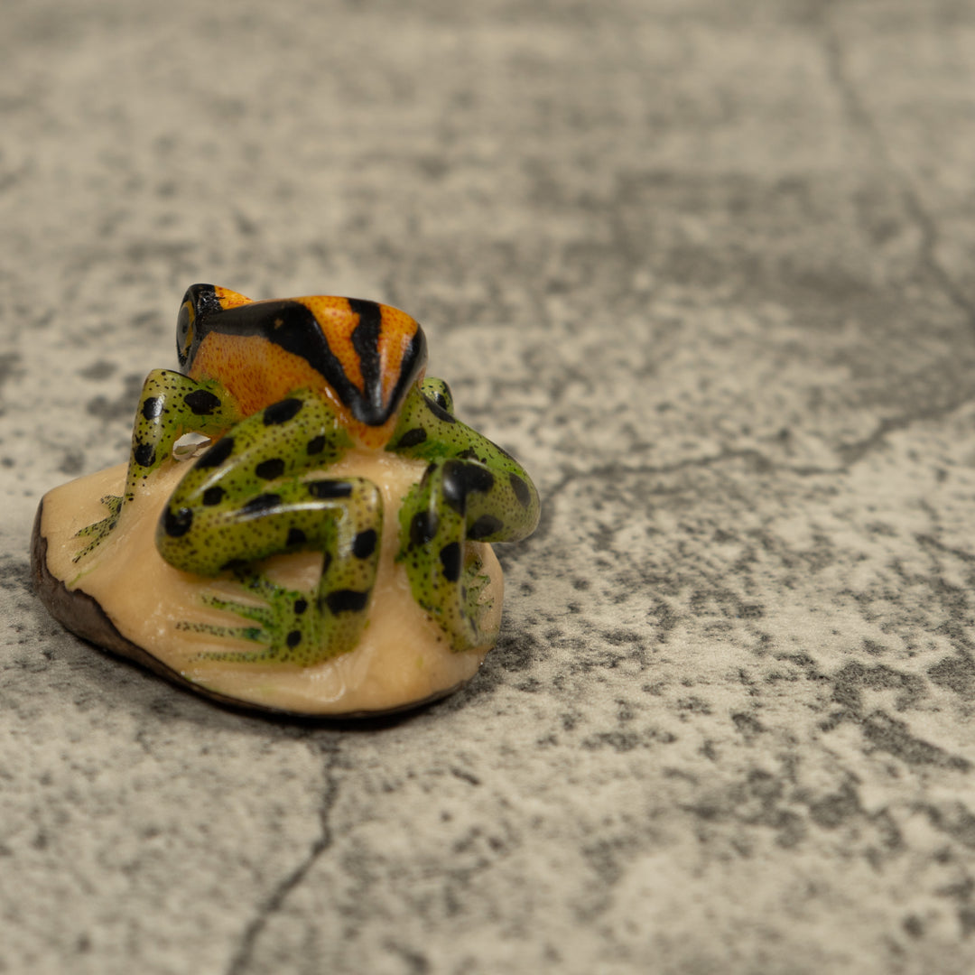 Poison Dart FrogTagua Carving
