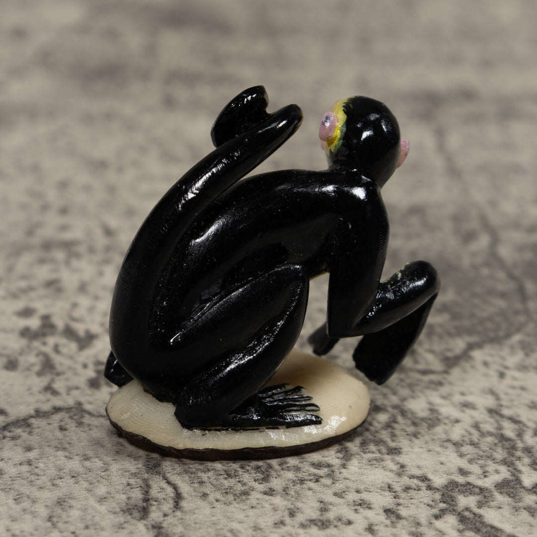 White Face Monkey Tagua Carving