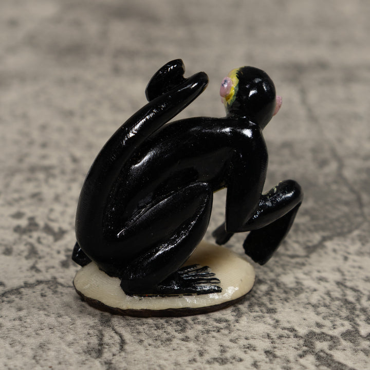 White Face Monkey Tagua Carving