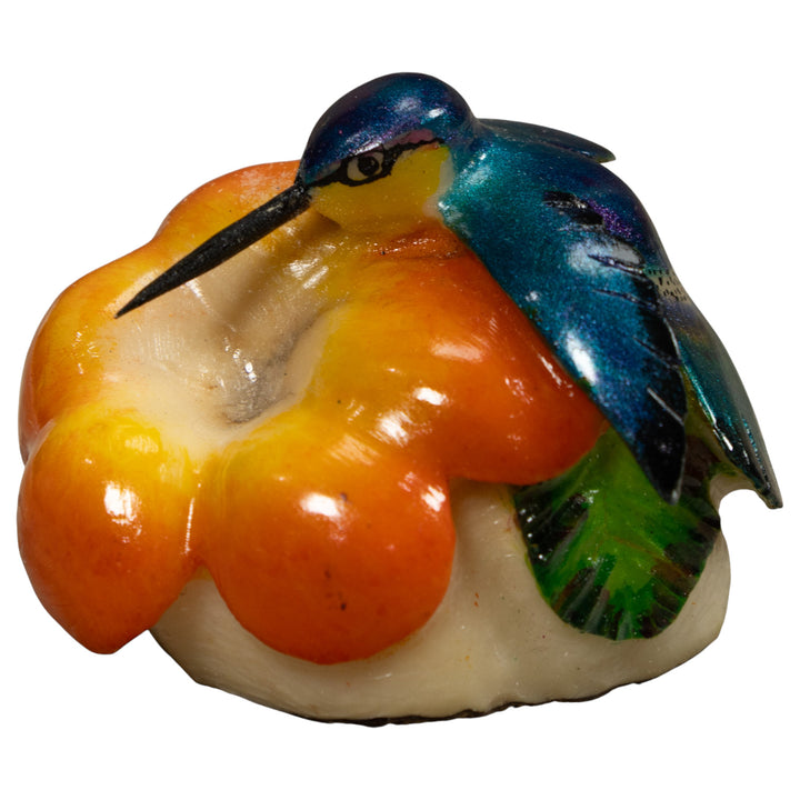 Hummingbird Tagua Carving