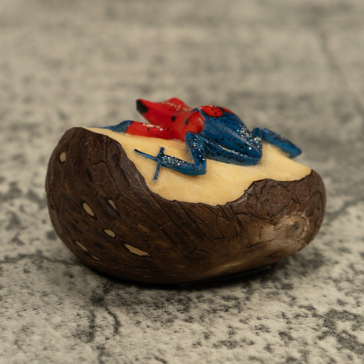 Poison Dart Frog Tagua Carving