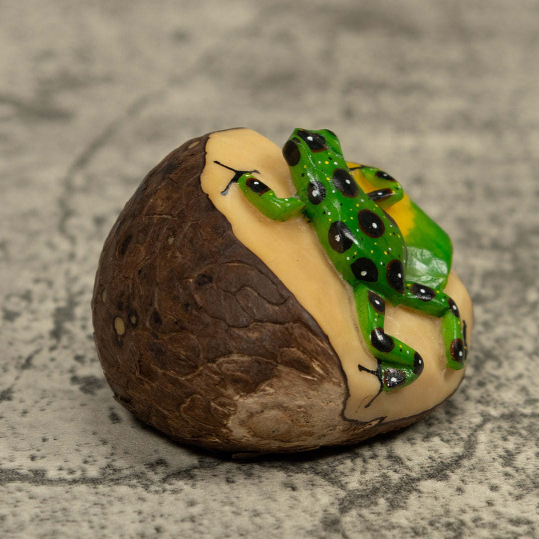 Poison Dart Frog Tagua Carving