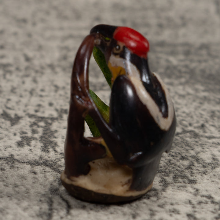 Woodpecker Bird Tagua Carving
