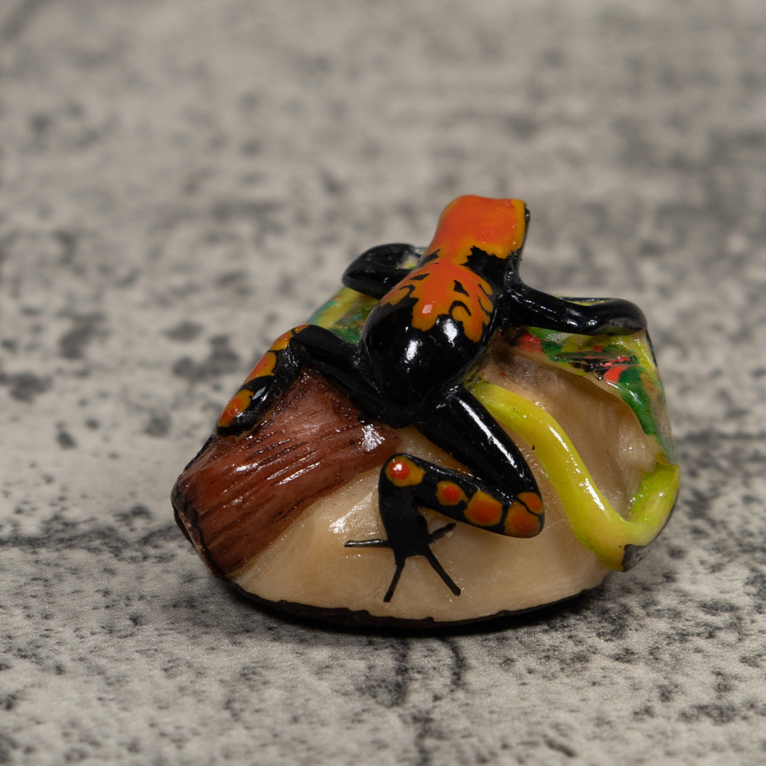 Poison Dart Frog Tagua Carving