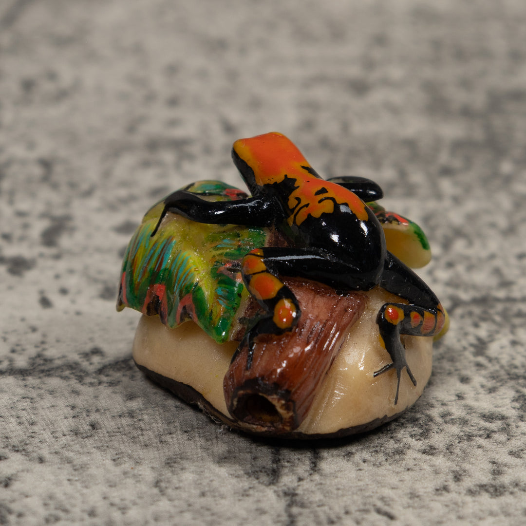 Poison Dart Frog Tagua Carving
