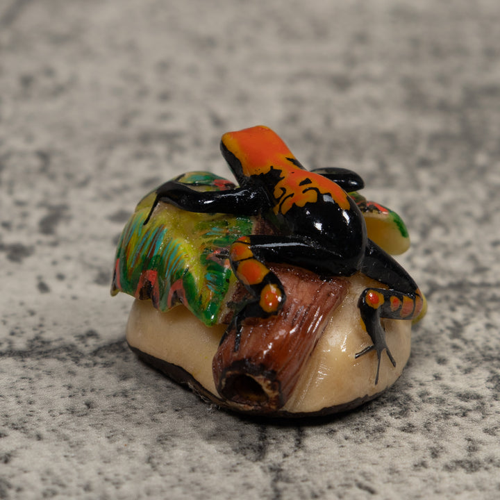 Poison Dart Frog Tagua Carving