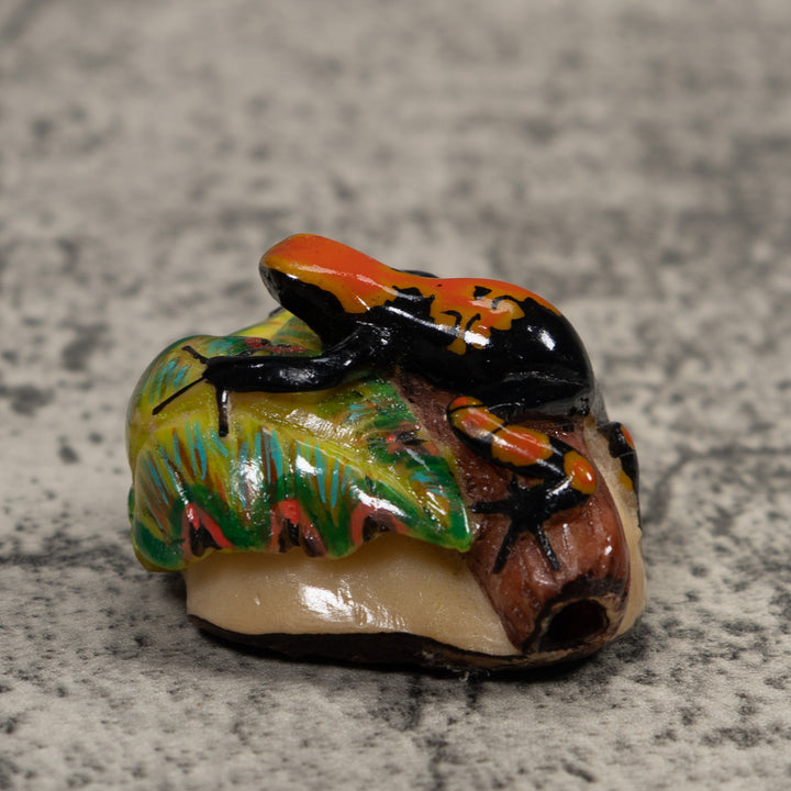 Poison Dart Frog Tagua Carving