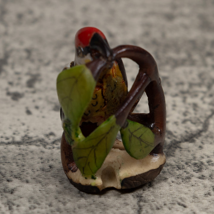 Woodpecker Bird Tagua Carving