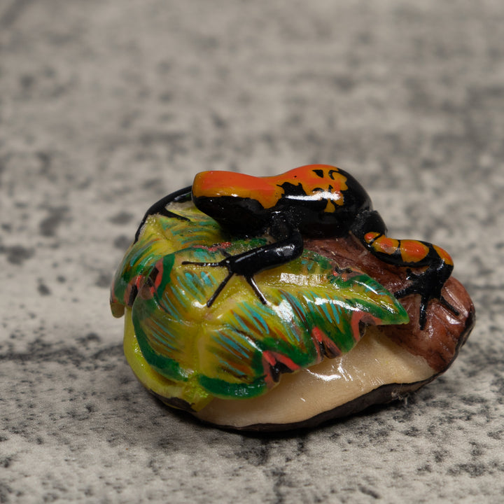 Poison Dart Frog Tagua Carving