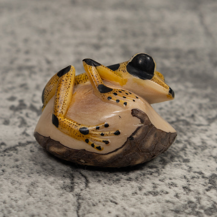 Poison Dart Frog Tagua Carving