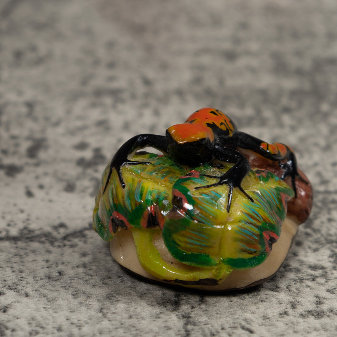 Poison Dart Frog Tagua Carving