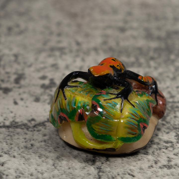 Poison Dart Frog Tagua Carving