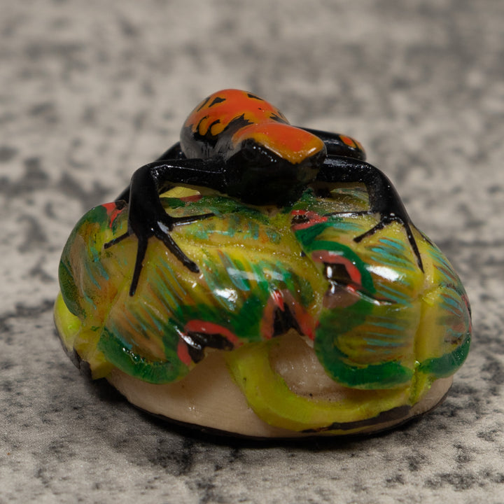 Poison Dart Frog Tagua Carving