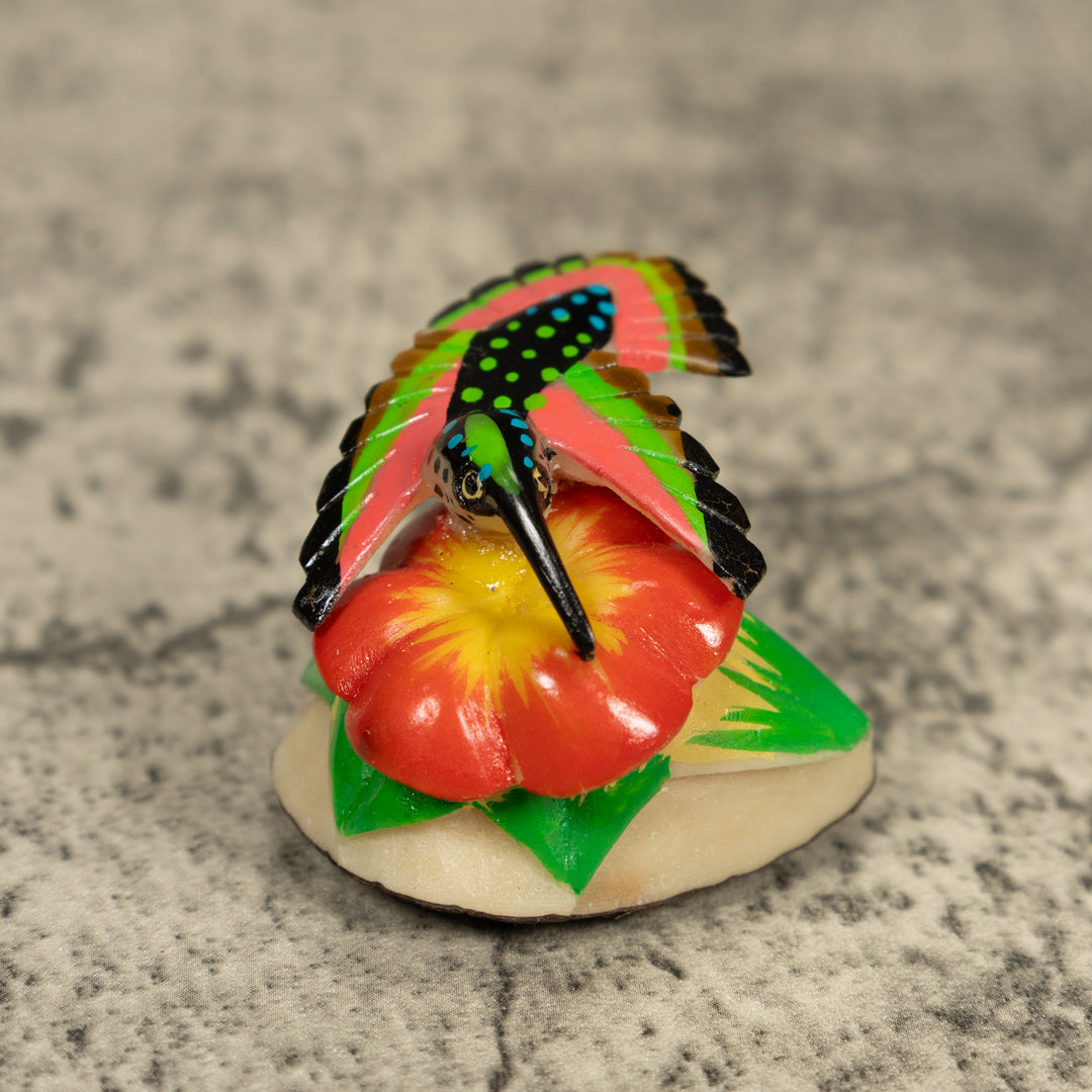 Hummingbird Tagua Carving