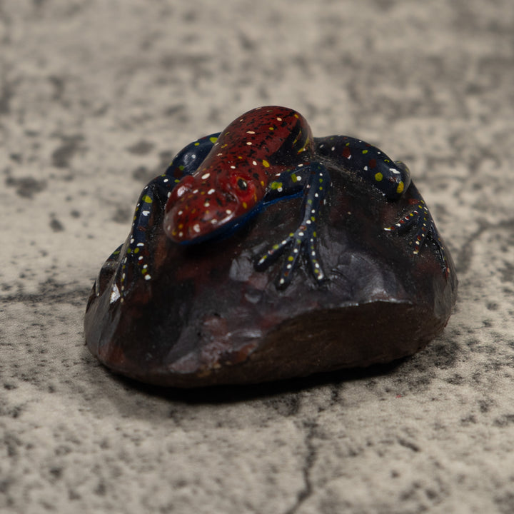 Vintage Frog Tagua Carving