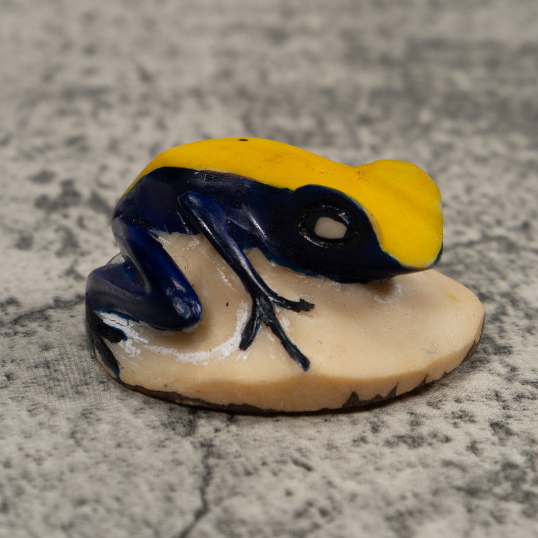 Poison Dart Frog Tagua Carving