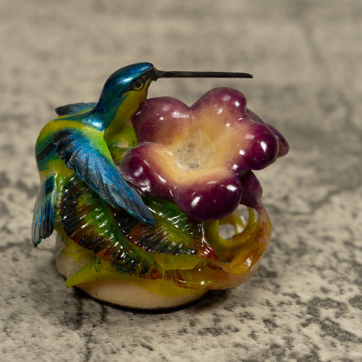 Hummingbird Tagua Carving