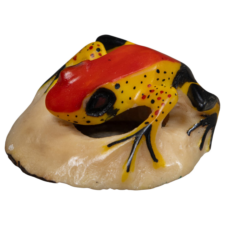 Vintage Poison Dart Frog Tagua Carving