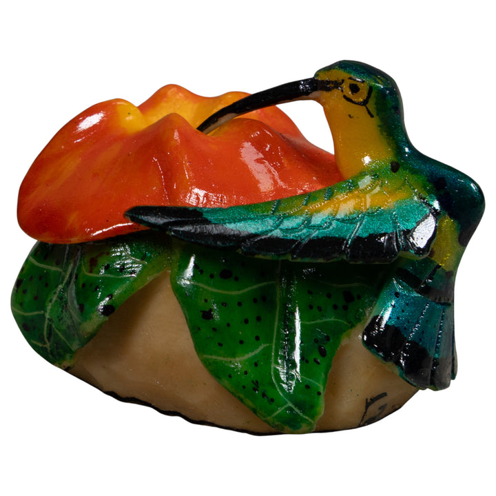 Hummingbird Tagua Carving