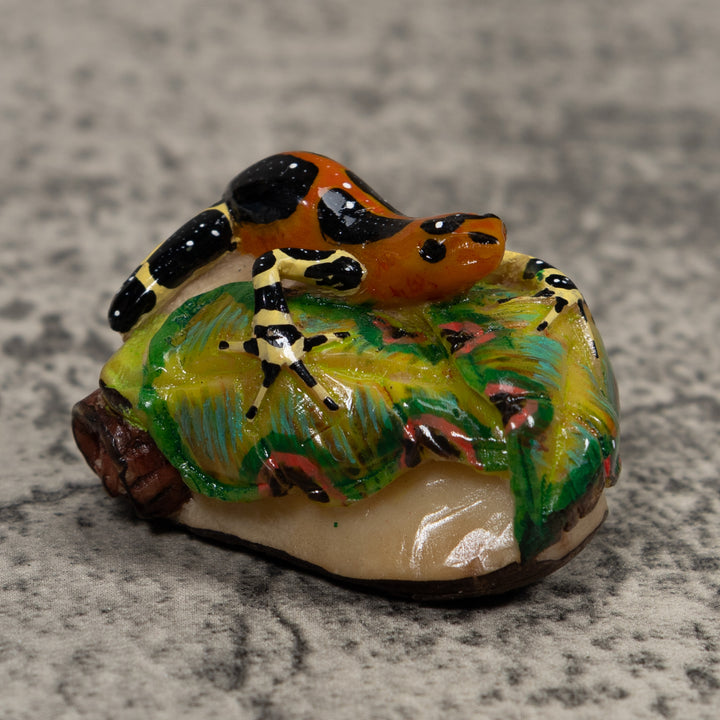 Poison Dart Frog Tagua Carving