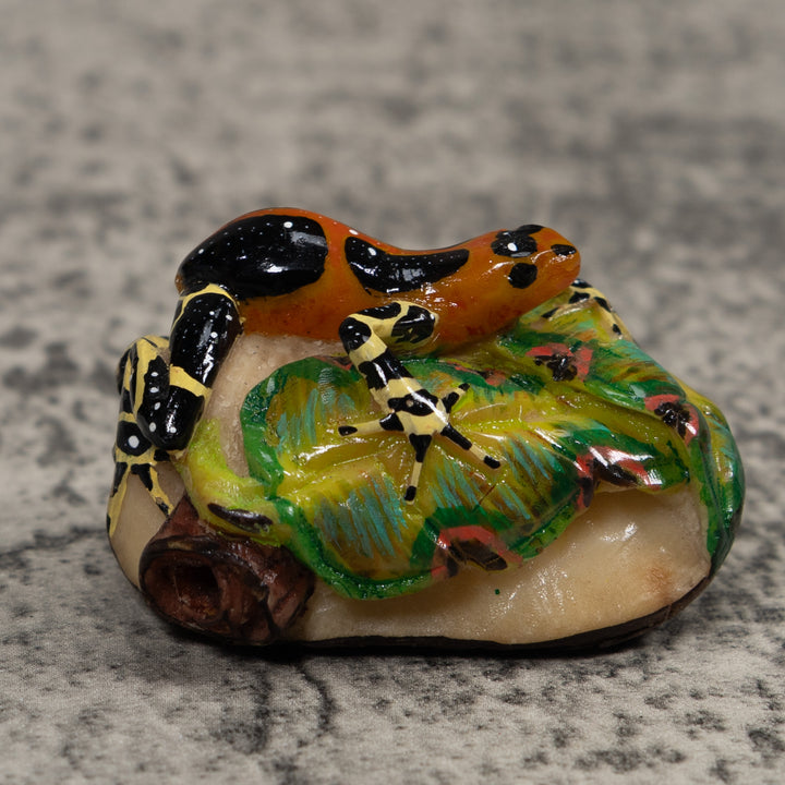 Poison Dart Frog Tagua Carving