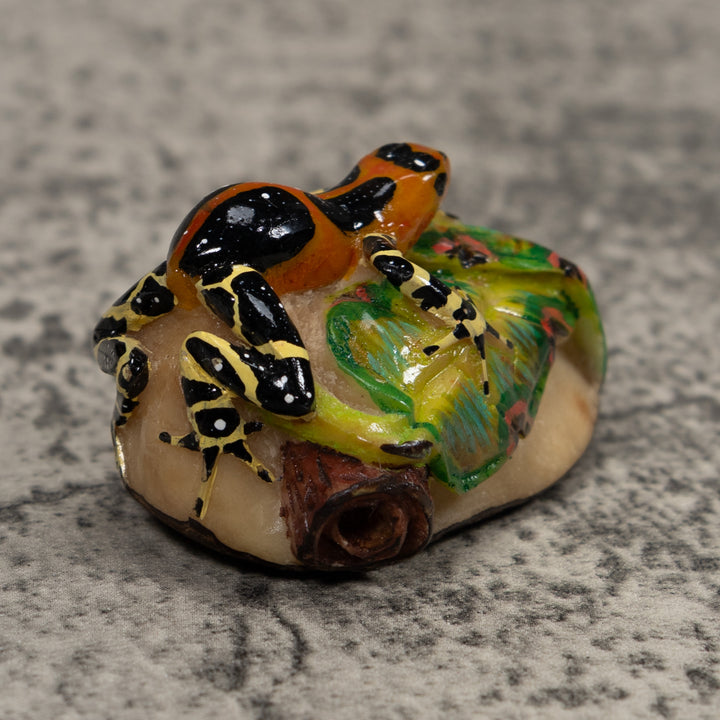 Poison Dart Frog Tagua Carving
