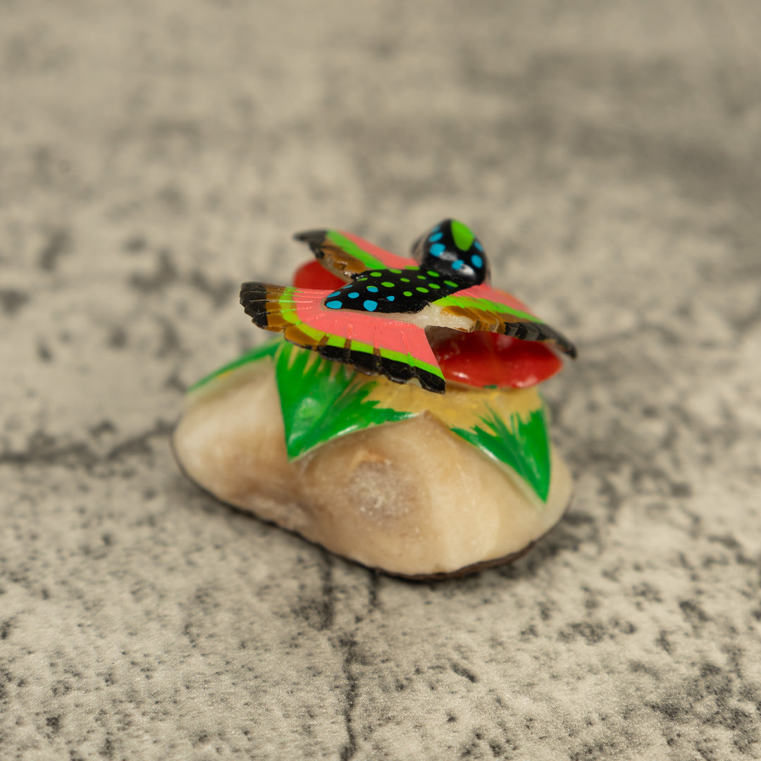 Hummingbird Tagua Carving