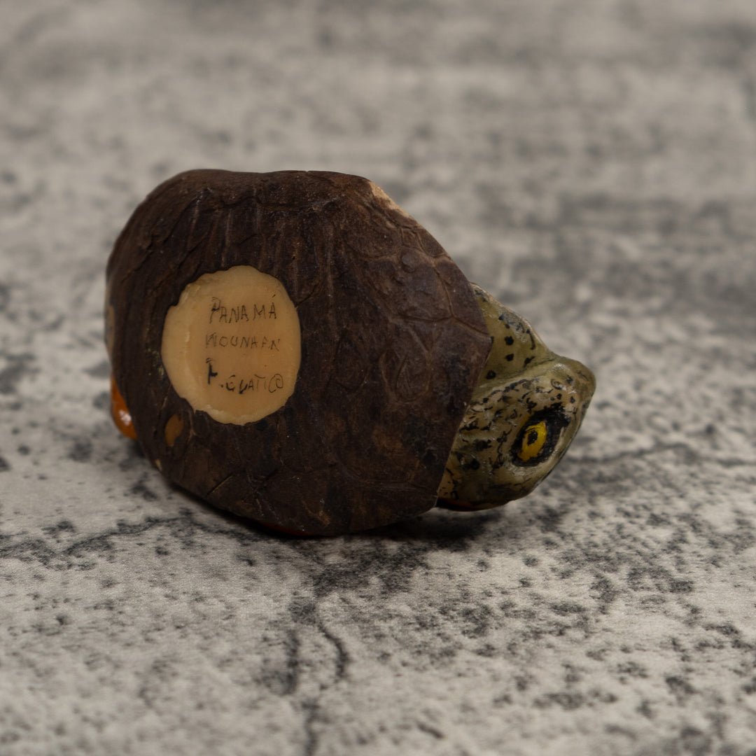 Iguana Lizard Reptile Tagua Carving