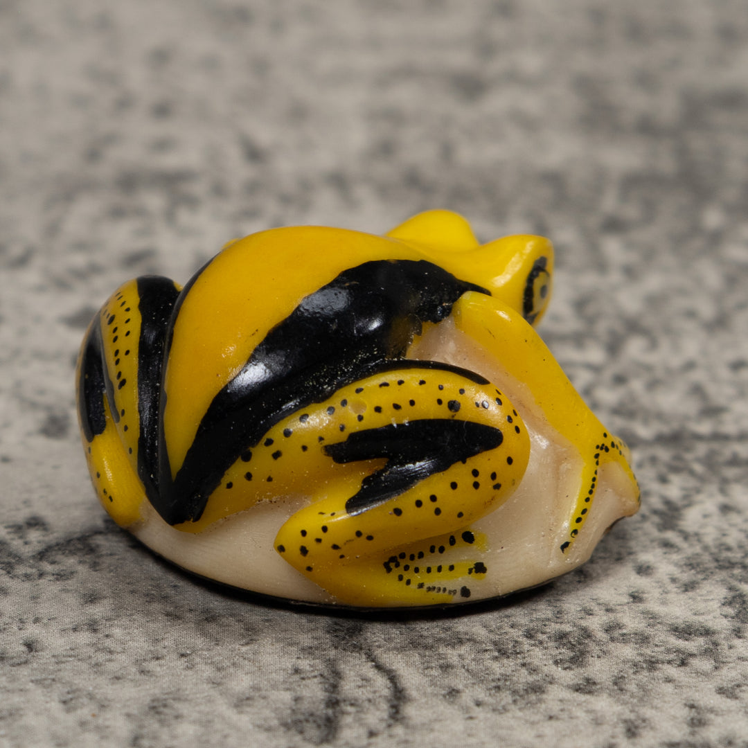 Vintage Frog Tagua Carving