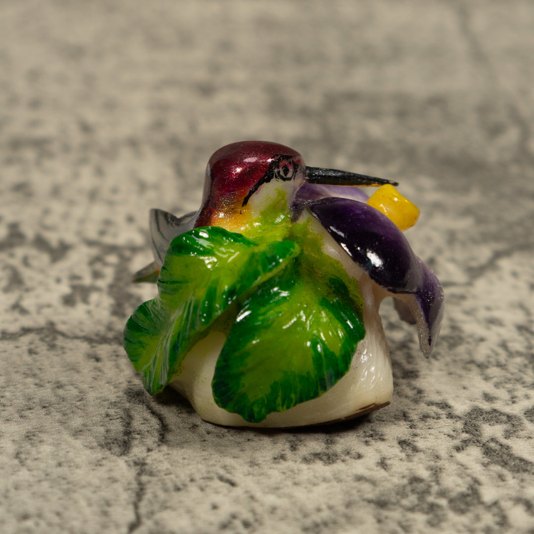 Hummingbird Tagua Carving