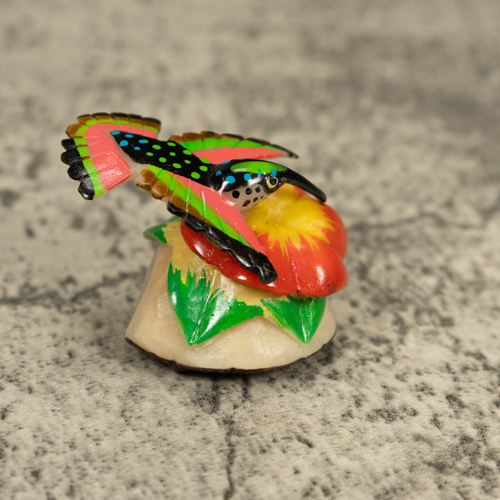 Hummingbird Tagua Carving