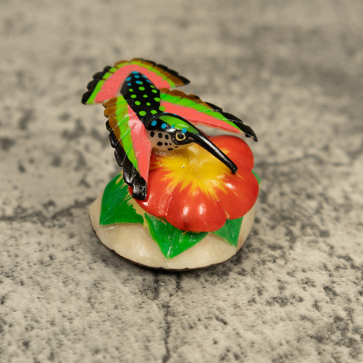 Hummingbird Tagua Carving