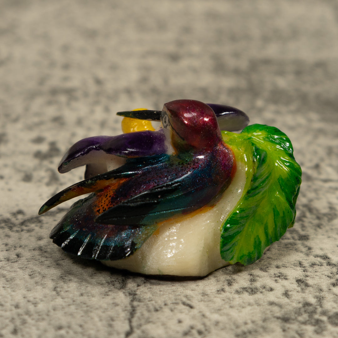 Hummingbird Tagua Carving
