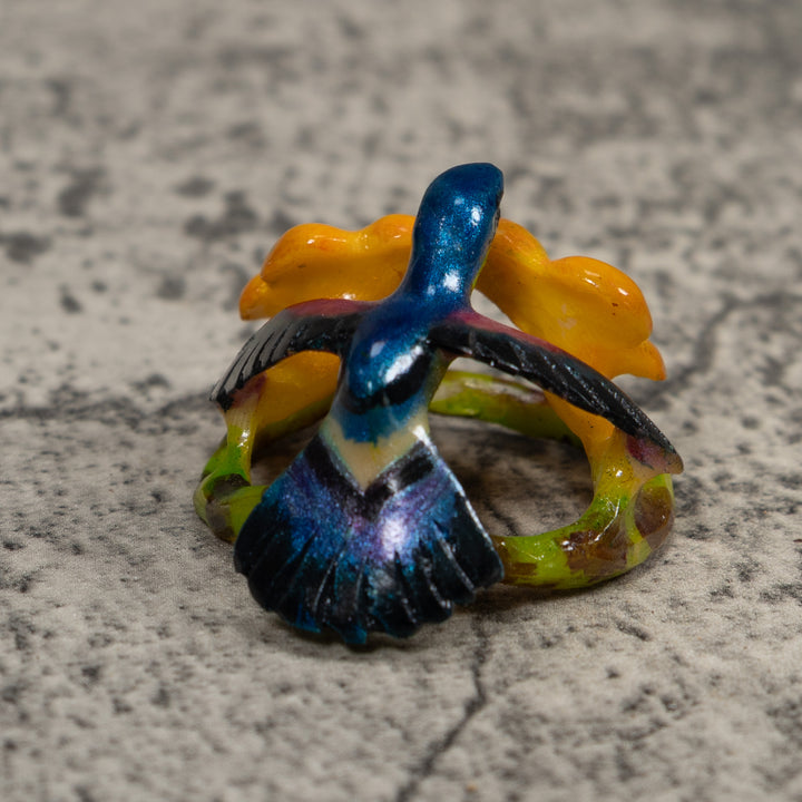 Hummingbird Tagua Carving