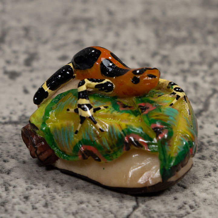 Poison Dart Frog Tagua Carving