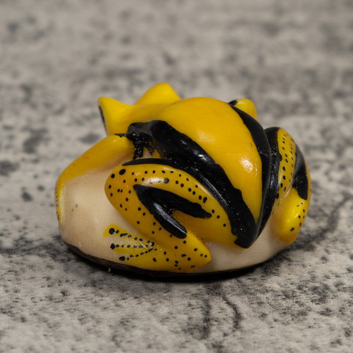 Vintage Frog Tagua Carving