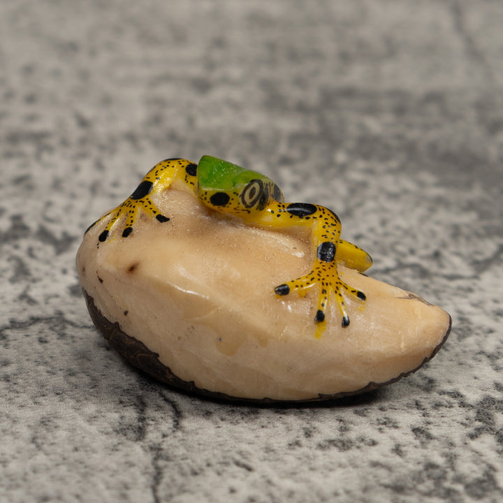 Poison Dart Frog Tagua Carving