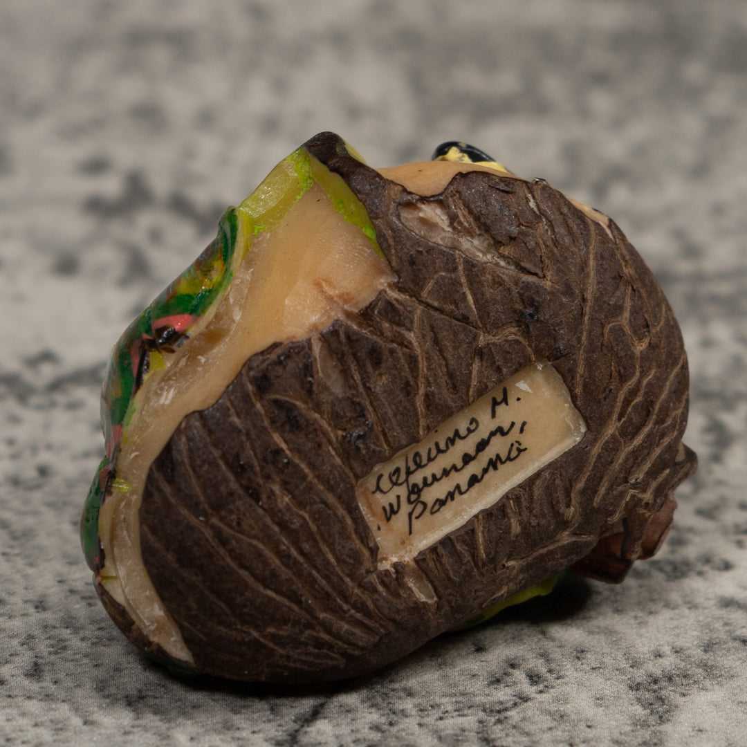 Poison Dart Frog Tagua Carving