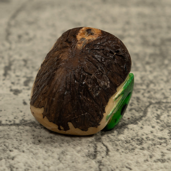 Vintage Poison Dart Frog Tagua Carving