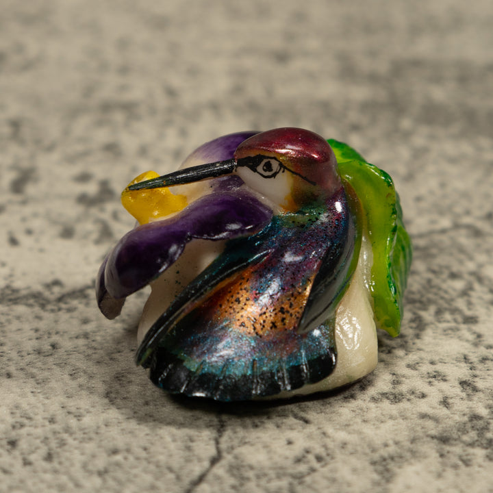 Hummingbird Tagua Carving