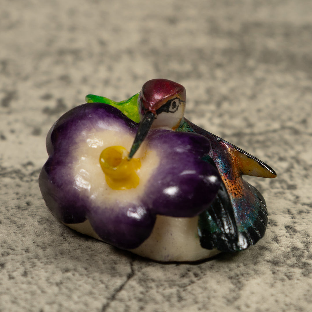Hummingbird Tagua Carving