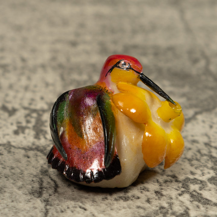 Hummingbird Tagua Carving