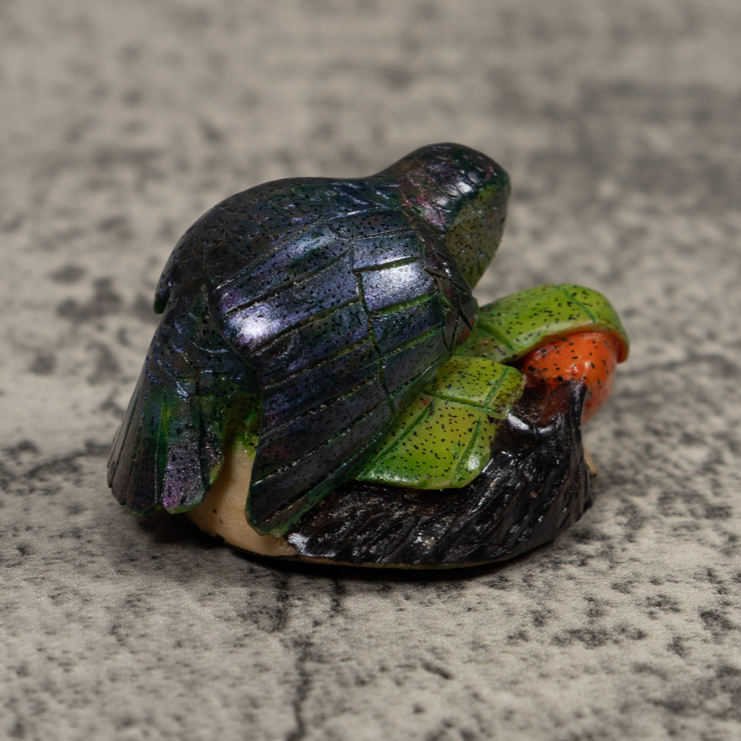 Hummingbird Tagua Carving