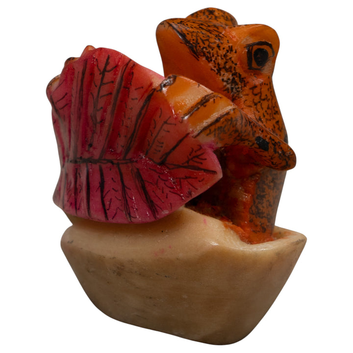 Vintage Frog Tagua Carving