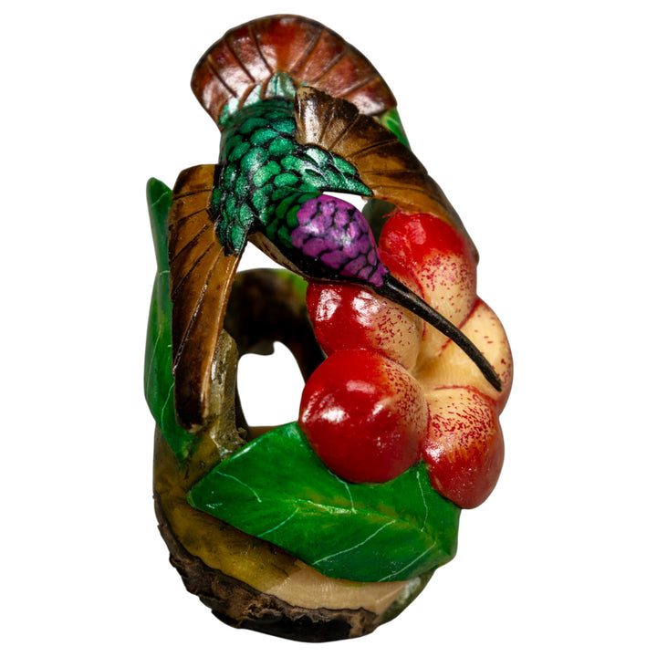 Hummingbird Tagua Carving