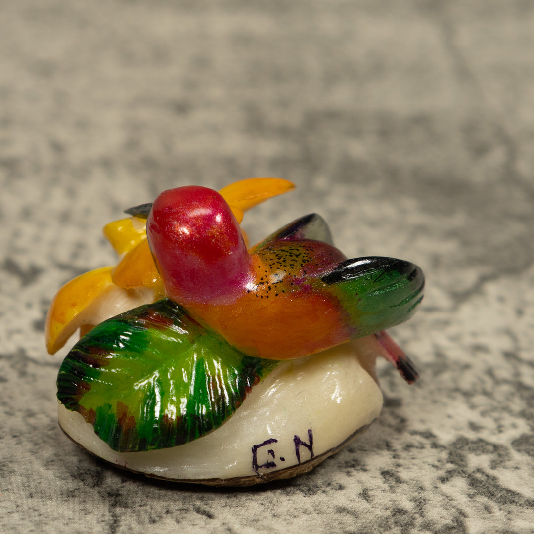 Hummingbird Tagua Carving