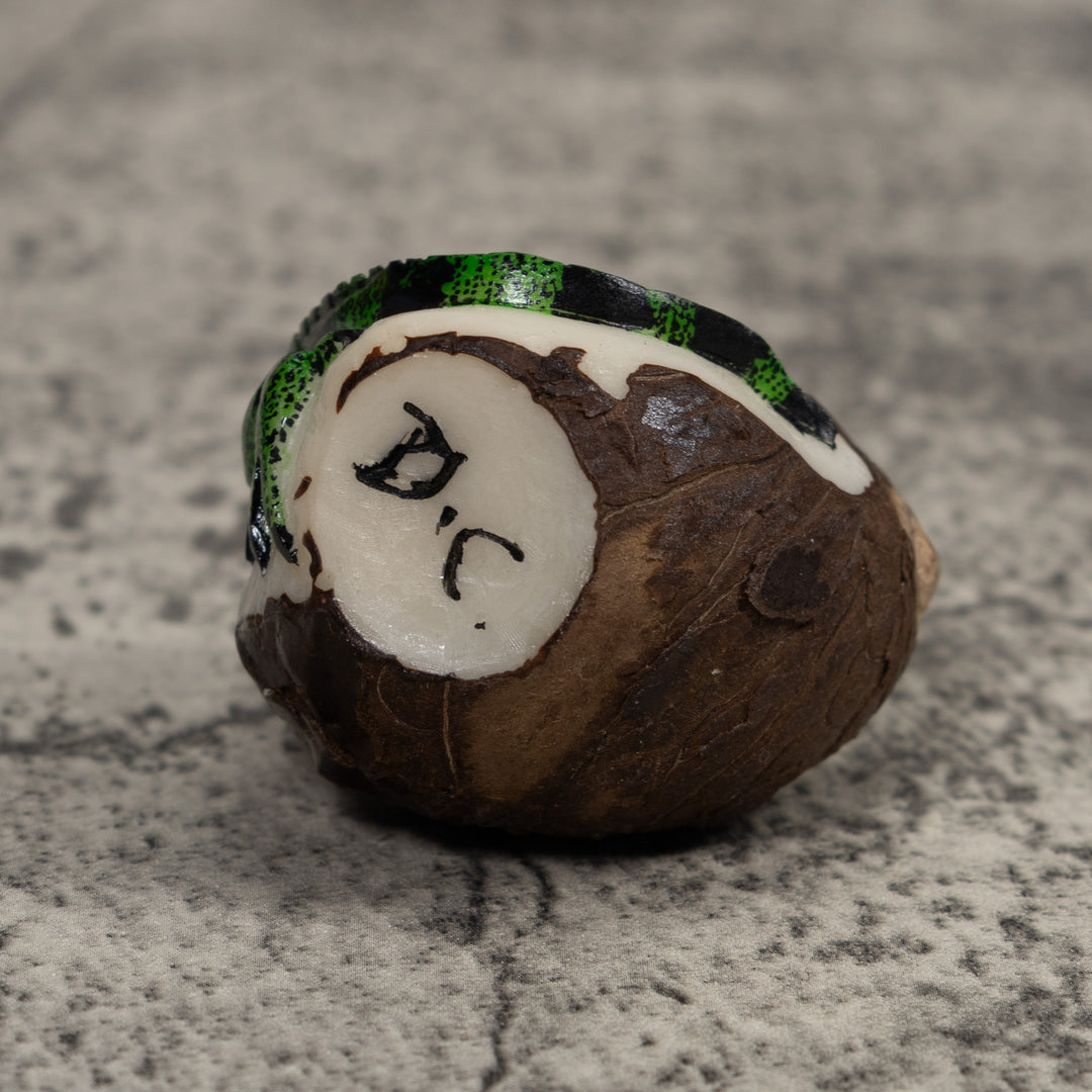 Iguana Lizard Reptile Tagua Carving