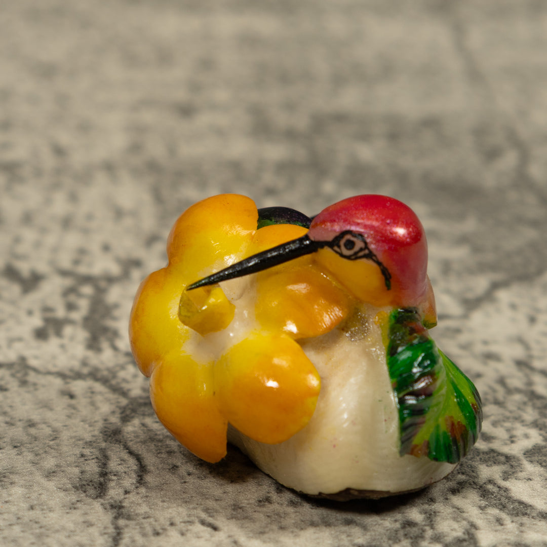 Hummingbird Tagua Carving