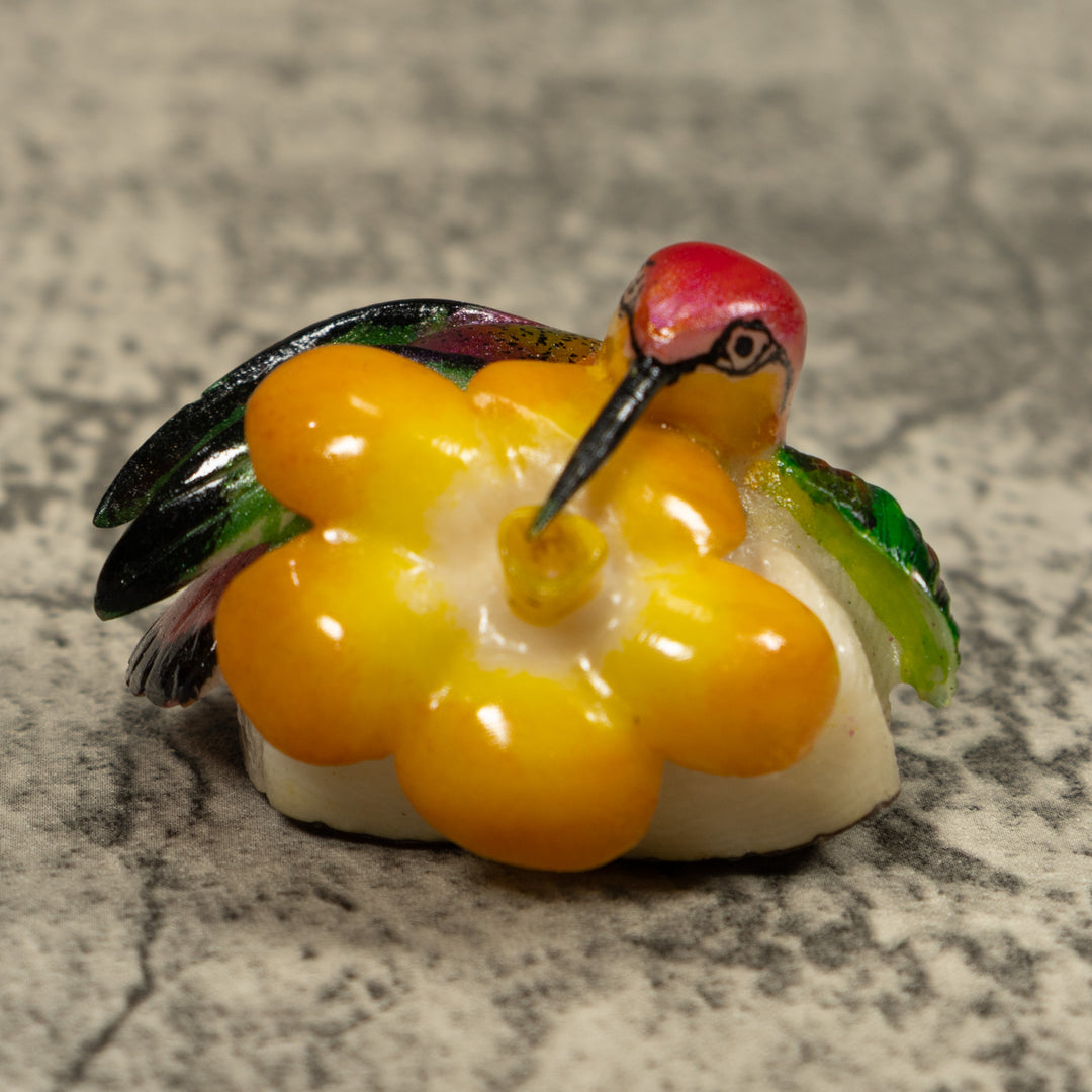 Hummingbird Tagua Carving