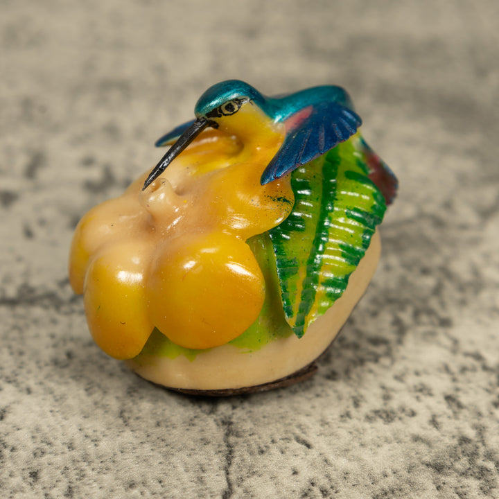 Hummingbird Tagua Carving
